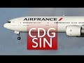 Very good Air France B777-300ER Business Class | CDG – SIN – (SYD)