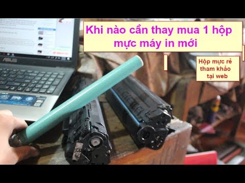 Video: Máy In Bị Hết Mực: Phải Làm Sao Và đổ Mực Như Thế Nào? Làm Thế Nào để Bạn Biết Nếu Không Có Toner? Tại Sao Nó Lại Ghi “thay Thế Mực” Và “không Có Mực” Mặc Dù Chúng ở đó?