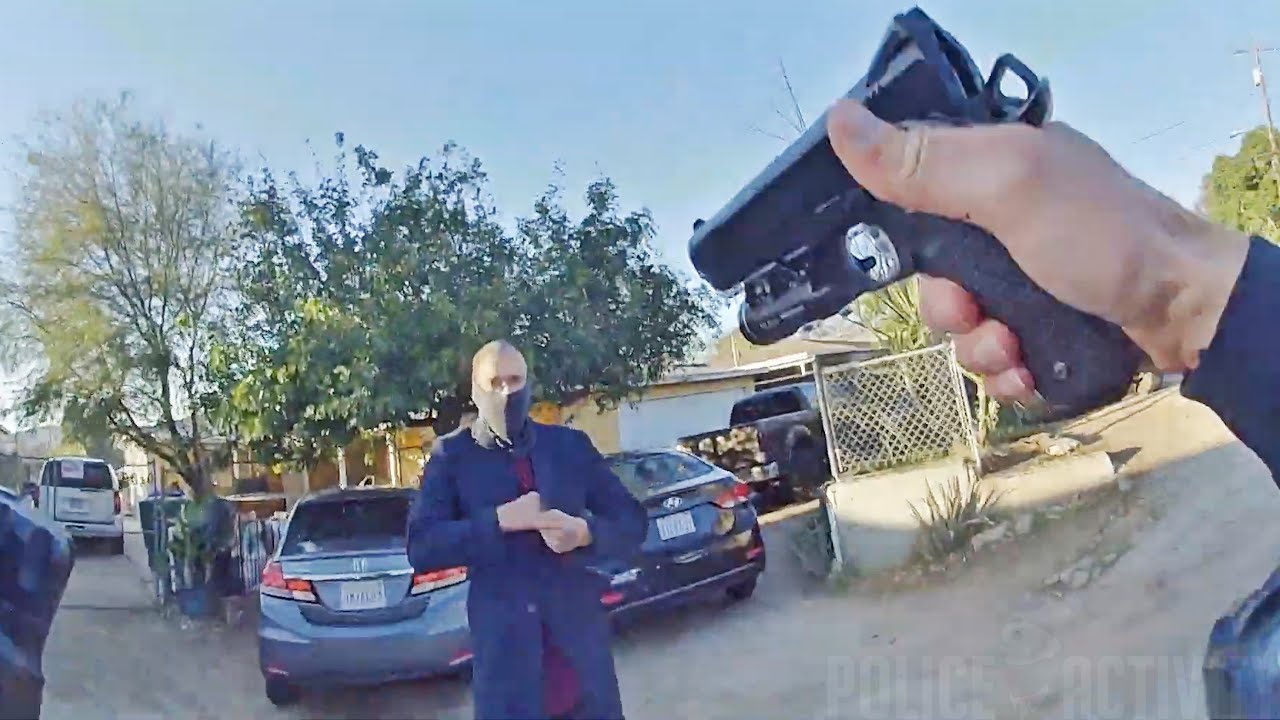 Bodycam Footage Shows Riverside Police Shooting Armed Parolee