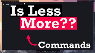 Learn about More vs Less - Linux Commands for the Linux Console / Terminal. (Linux Beginners Guide)