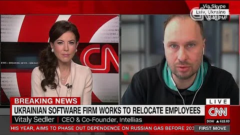 CNN First Move with Julia Chatterley Interview wit...