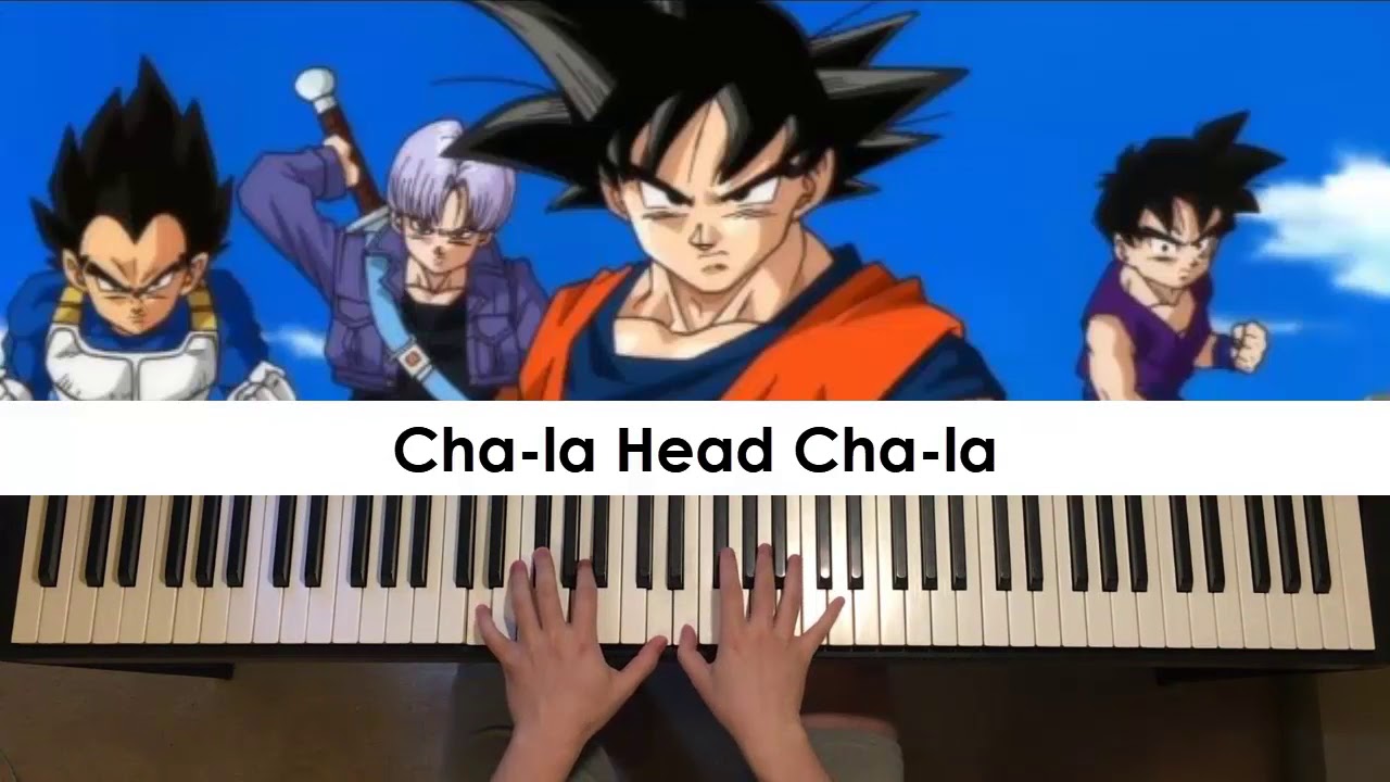 Dragon Ball Z Op Cha La Head Cha La Piano Cover Dedication 624 Youtube