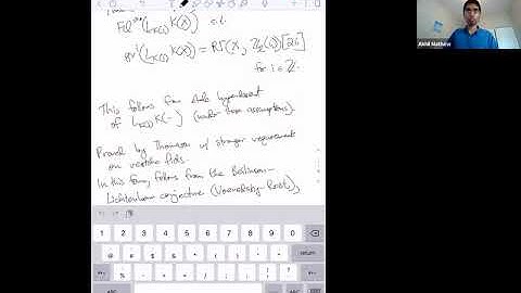 Akhil Mathew - On K(1)-local TR