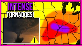 🔴LIVE - Intense Tornadoes Possible With Live Chaser! 80mph Winds And 3 Inch Hail Possible!