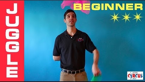 Scarf Juggling - 2 in 1 Hand (Beginner)