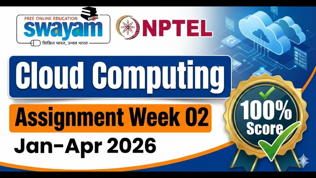 Cloud Computing Week 2 Assignment 2 Solution | NPTEL | Swayam | Jan ...