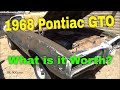 1968 Pontiac GTO: What is it Worth?