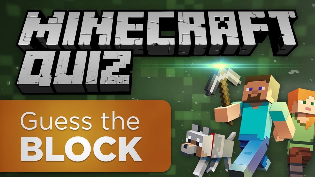 Guess the Minecraft Block Name Quiz - TriviaCreator