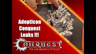 Huge Conquest Reveals from Adepticon!!!