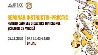 Seminar instructiv - practic în domeniul muzical