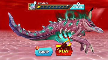 NEW ASTAROTH SHARK UNLOCK | HUNGRY SHARK EVOLUTION NEW SHARK UPDATE & NEW ASTAROTH GAMEPLAY