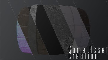 Timelapse of 3D game asset creation. beginning to end + commentary