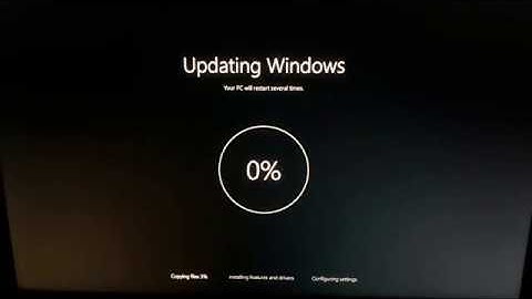 Upgrading to Windows 10 v1511