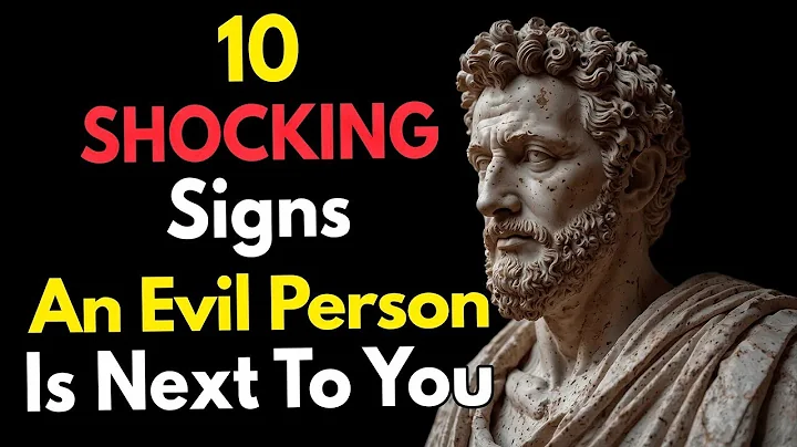 🚨 WARNING! 😱 10 SHOCKING Signs an EVIL Person is Next to You ~Stoic Insights