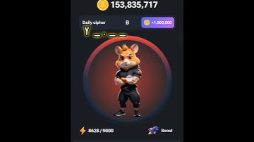 6 August New Daily Cipher Morse Code Of Hamster Kombat 2024 🥳 #hamsterkombat #ciphercodes