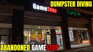 DUMPSTER DIVING ABANDONED GAMESTOP!! FOUND **SEALED** BRAND NEW VIDEOS GAMES!!