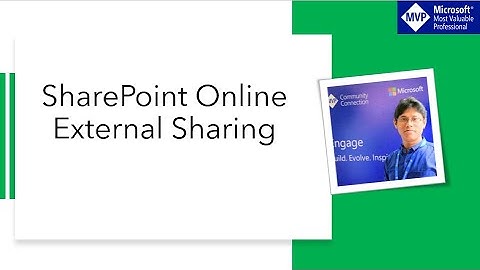 SharePoint Online External Sharing