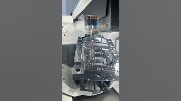 High Quality Mold Processing with a 5 Axis Machining Center #cnc #cncmachine #5axis  #machine