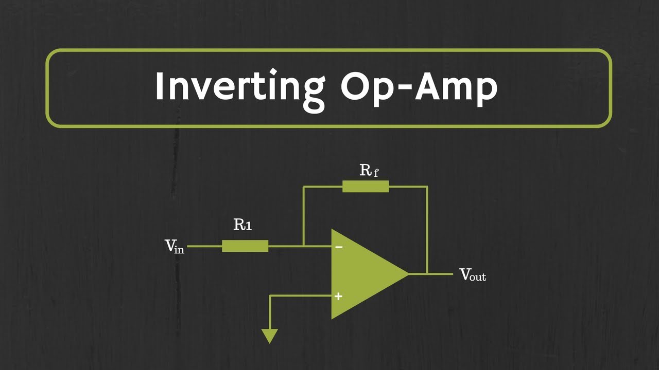 operational  New  Operational Amplifier: Inverting Op Amp and The Concept of Virtual Ground in Op Amp