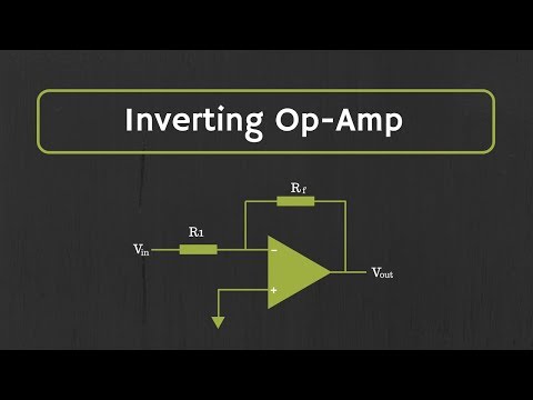 Video: Koji je invertirajući terminal operacijskog pojačala?