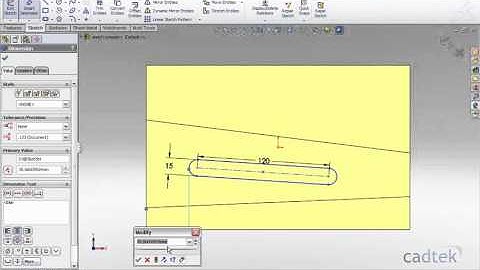 Sketch Symmetry - SolidWorks Hints and Tips