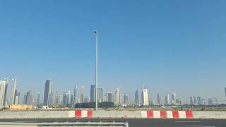 Dubai in Distance View