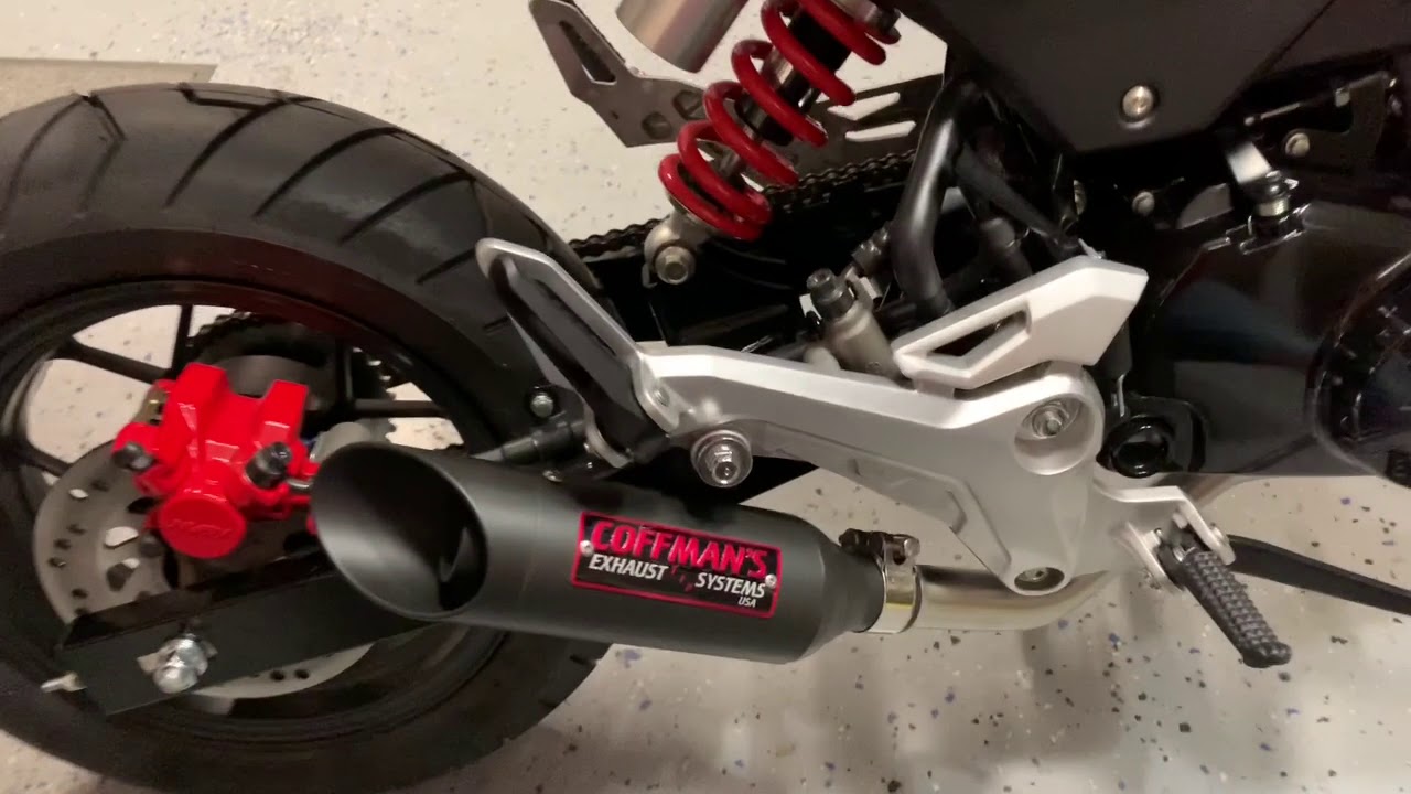 2019 Honda grom mods - YouTube