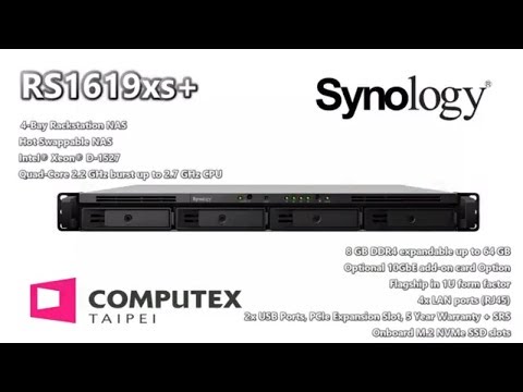 Synology RS1619xs+4-Bay Rackmount POWERHOUSE NAS - Update on Hardware