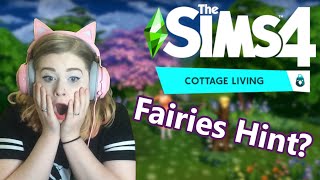 WE HAVE FARMING! FAIRIES HINT? MY REACTION! 🐔🐄 | Sims 4 Cottage Living | SimSkeleton