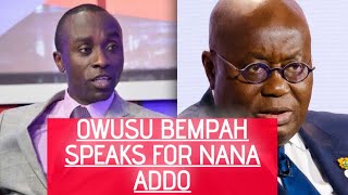 Director of Communication Speaks for NANA ADDO #nanaaddo