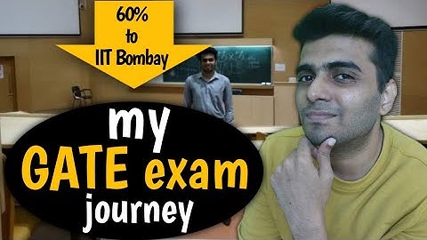 my GATE EXAM journey ( Revealing Untold Failure 💔 & Success 🏆 )