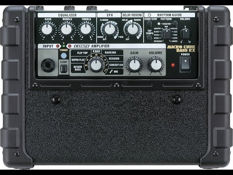 the-roland-micro-cube-bass-guitar-amp!