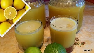jus  oum walid ::التحضير عصير الليمون المنعشم