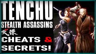 Tenchu 1 Stealth Assassins All Bonuses, Cheats, & Secrets!