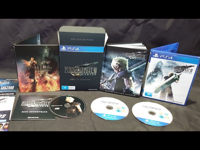 Final Fantasy VII Remake Intergrade (PS5) Unboxing 
