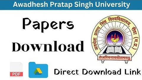 Download Apsu’s Previous Question Papers In Pdf