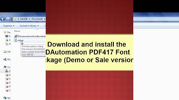 How to Encode a Tab or Function in a PDF417 in Microsoft Word
