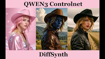 QWEN3 Controlnet Tutorial (Part 2) DiffSynth - More Depth, Canny, Inpaint