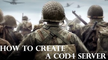 How to Create Cod4 Server using Linux servers