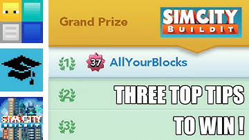 3 Top Tips to WIN Your Contest of Mayors | SimCity BuildIt Masterclass