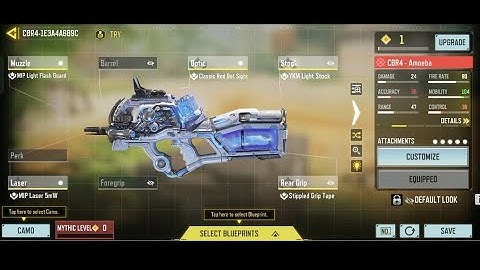 UPGRADING MYTHIC CBR4 TO MAX | CBR4 AMOEBA | CODM SEASON 1 2023