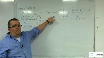 A-Level Further Maths D4-06 Method of Differences: Partial Fractions Example 2