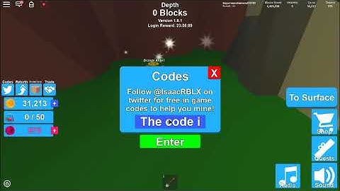 New Code In Mining Simulator (Accessories Update) !