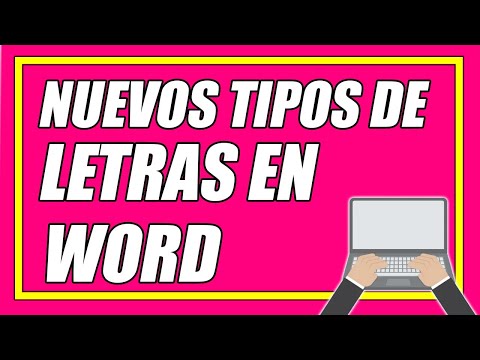 ¿CÓMO AÑADIR NUEVOS TIPOS DE LETRAS A WORD? ¡DESCÚBRELO AQUÍ! - Elprofegato