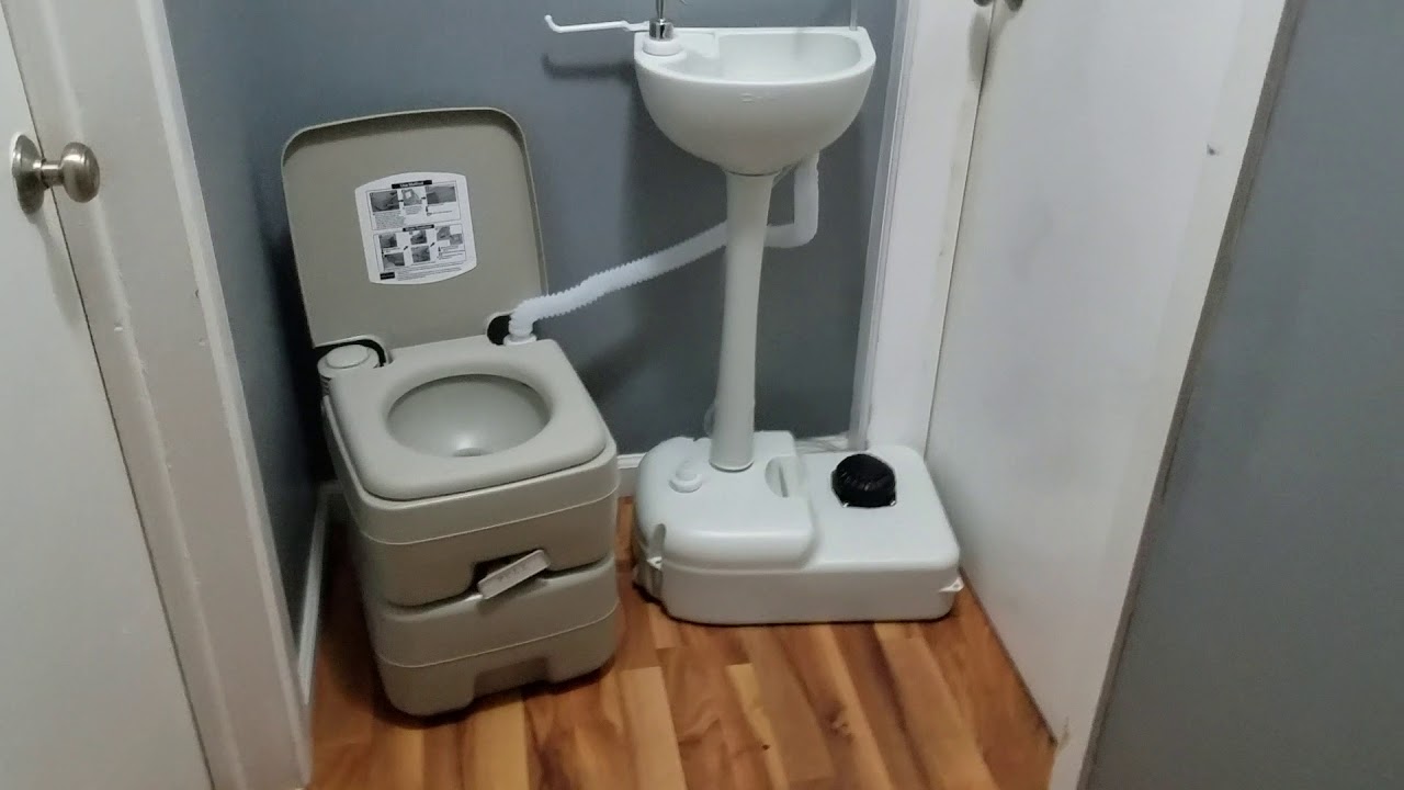 Portable Toilet And Sink Combo How Does It Work