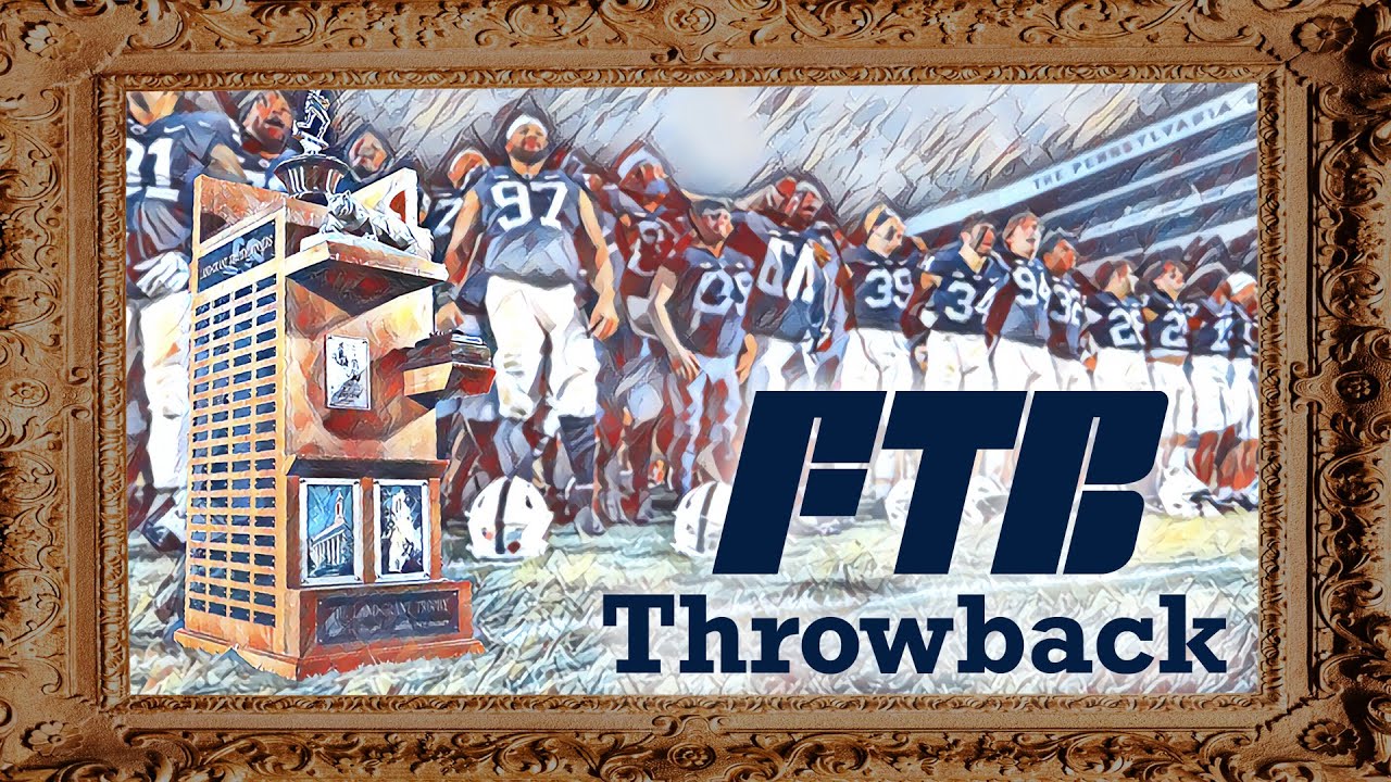 FTB Throwback Legend of the LandGrant Trophy Penn State vs