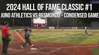 Juno (NJM) vs Resmondo (FLM)  2024 Hall of Fame Classic!  Condensed Game