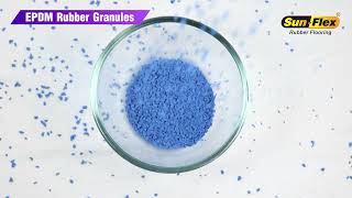 Sun-Flex Epdm Rubber Granules by SUNFLEX RUBBER FLOORING 222 views 1 year ago 1 minute, 18 seconds