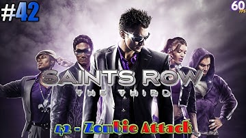 Saints Row: The Third | Mission 42 - Zombie Attack | Walkthrough Gameplay | 60FPS - 42