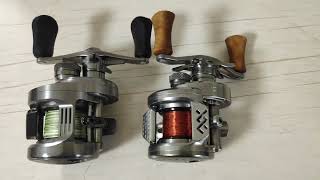 Shimano Calcutta Conquest DC101 v.s. Loongze DC B101AIRHG люфт лесоукладчика